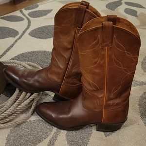 Tony Lama Cowboy Boots Size 10.5 D